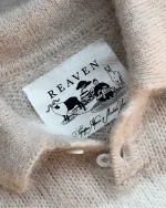 Reavan Caffé Latte Alpaca Polo Knit (3)
