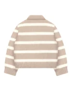 Reavan Caffé Latte Alpaca Polo Knit (7)