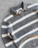 Reavan Wolf Grey Alpaca Polo Knit (4)