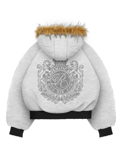Reaven Black Fur Bomber Jacket Pre Order (10)