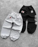 Reaven Black Run Tha Streetz Sweatpants (1)