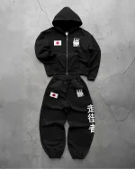 Reaven Black Run Tha Streetz Sweatpants (2)