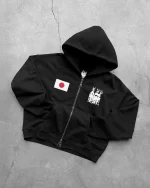 Reaven Black Run Tha Streetz Zip Hoodie (7)