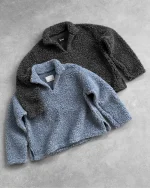 Reaven Fog Blue Wool Fleece (1)