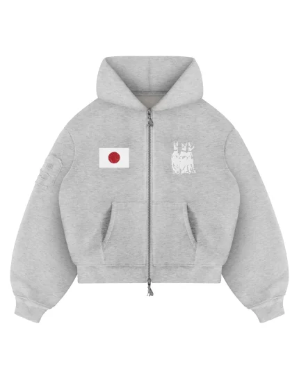 Reaven Grey Run Tha Streetz Zip Hoodie (1)