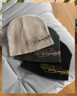 Reaven Olive Thermal Beanie (2)