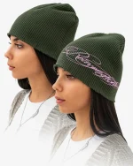 Reaven Olive Thermal Beanie (4)