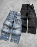 Reaven Washed Black Draco Denim Jeans (2)