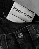 Reaven Washed Black Draco Denim Jeans (6)