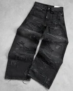 Reaven Washed Black Draco Denim Jeans (8)
