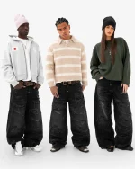 Reaven Washed Black Draco Denim Jeans (9)