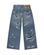Reaven Washed Blue Draco Denim Jeans