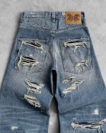 Reaven Washed Blue Draco Denim Jeans (2)