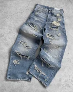 Reaven Washed Blue Draco Denim Jeans (6)