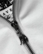 Reaven White Run Tha Streetz Zip Hoodie (3)