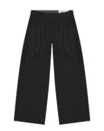 Reaven Black Linen Pleated Pants (1)