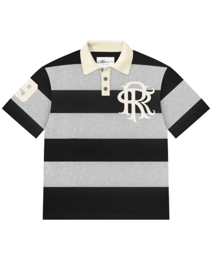 Reaven Black Stamp Polo (1)