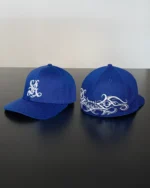 Reaven Blue Creed Fitted Hat (2)