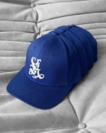 Reaven Blue Creed Fitted Hat (3)