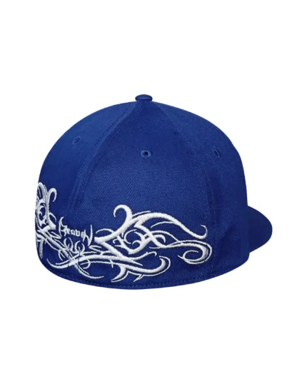 Reaven Blue Creed Fitted Hat (8)