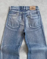 Reaven Chrome Tears Bootcut Denim Jeans (2)