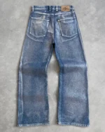Reaven Chrome Tears Bootcut Denim Jeans (3)