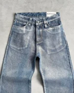 Reaven Chrome Tears Bootcut Denim Jeans (5)