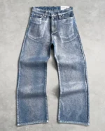 Reaven Chrome Tears Bootcut Denim Jeans (6)