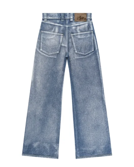 Reaven Chrome Tears Bootcut Denim Jeans (9)