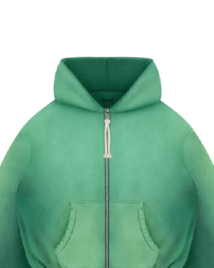 Reaven Felpa Zip Verde (2)