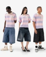 Reaven Lavender Stamp Polo (5)