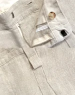Reaven Natural Linen Pleated Jorts (5)