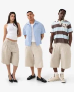 Reaven Natural Linen Pleated Jorts (7)