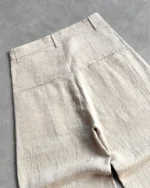 Reaven Natural Linen Pleated Pants (2)