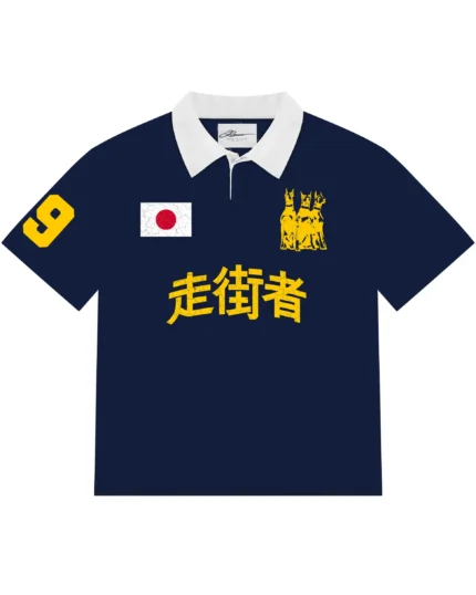 Reaven Navy Run Tha Streetz Polo (1)