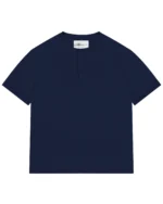Reaven Navy Serafino Slim T Shirt (5)