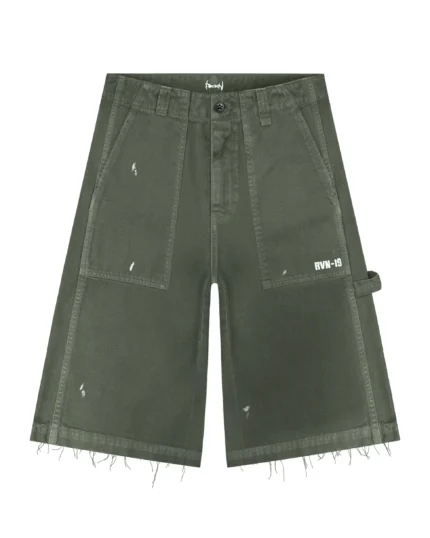 Reaven Olive Work Jorts (1)