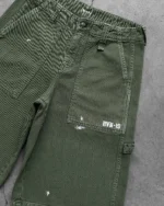 Reaven Olive Work Jorts (4)