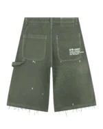 Reaven Olive Work Jorts (7)