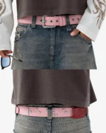 Reaven Pink Braille Belt (9)