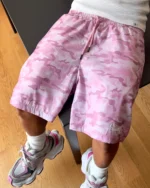 Reaven Pink Camo Swimshorts (8)
