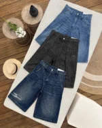 Reaven Pinstripe Tailored Jorts (2)