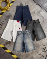 Reaven Raw Blue Stamp Jorts (2)