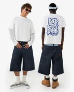 Reaven Raw Blue Stamp Jorts (6)