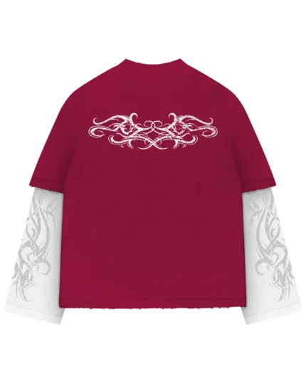 Reaven Red Tribe Longsleeve (8)