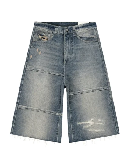 Reaven Repaired Stamp Jorts (1)