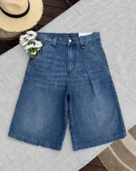 Reaven Washed Blue Tailored Jorts (5)
