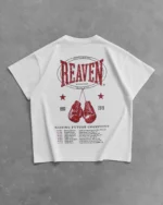 Reaven White Boxing Club T Shirt (4)