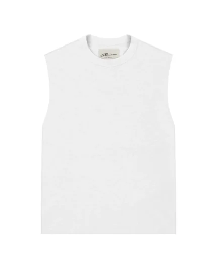 Reaven White Muscle Tank (1)