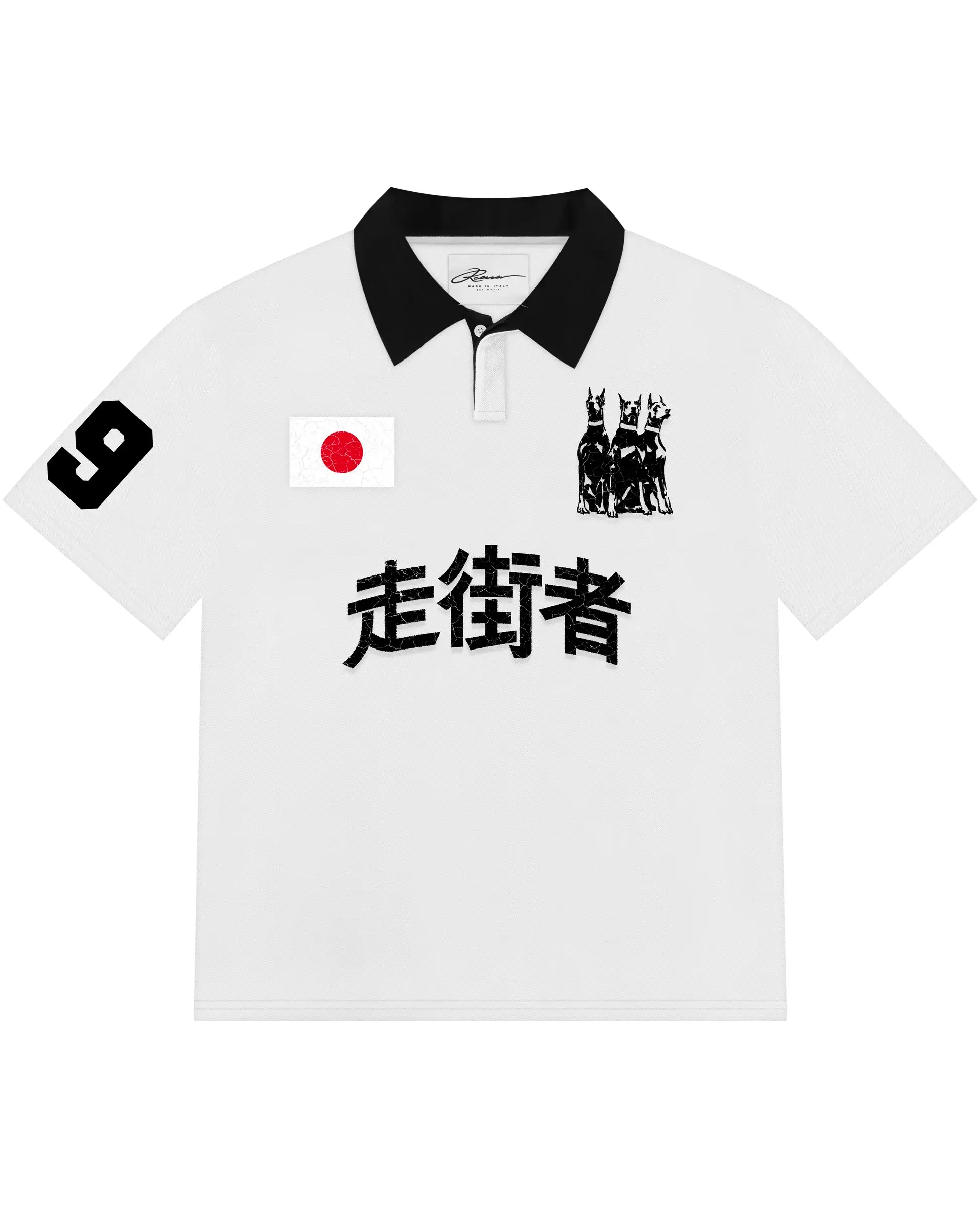 Reaven White Run Tha Streetz Polo (1) Reaven White Run Tha Streetz Polo (1)